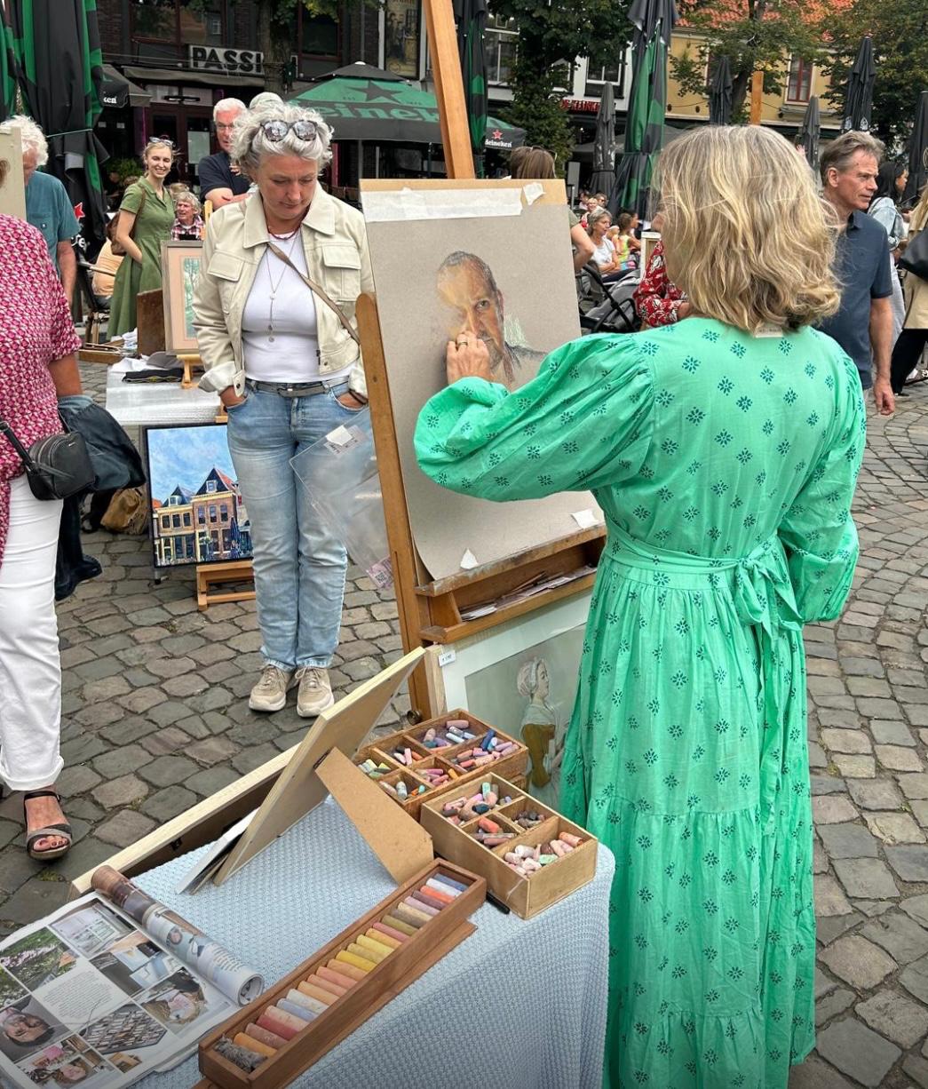 Drawing class at Ankie van Lier’s studio